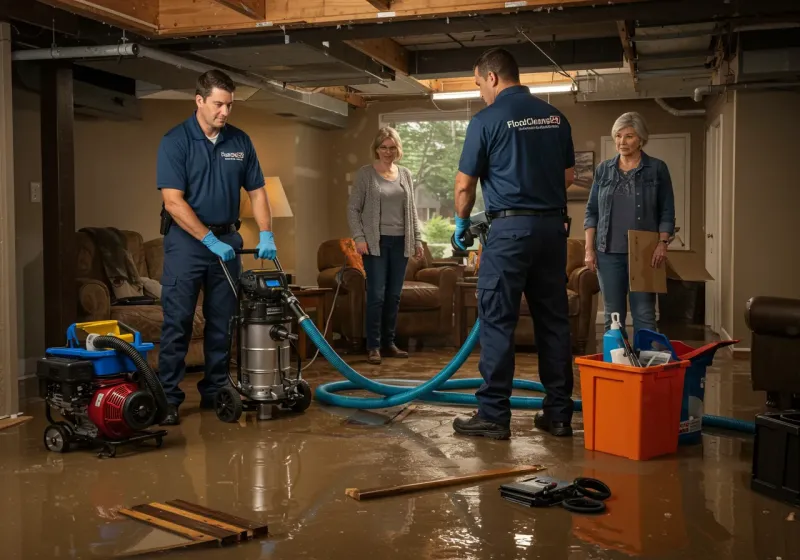 Basement Water Extraction and Removal Techniques process in West Union, IA